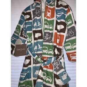 Dwell Studio Baby Bath Wrap Transportation Multi Robe Size 2T - 4T